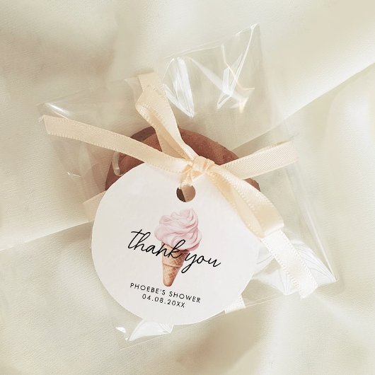 「彼女はスカウトされた」ストロベリー ブライダル シャワー フェイバータグ