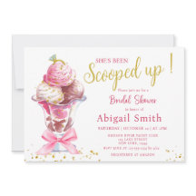 彼女はスクープされたブライダルシャワー