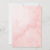 彼女はスクープされた!アイスクリームブライダルシャワー 招待状 (裏面)