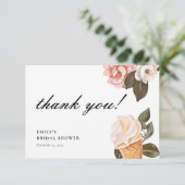 彼女はスクープされてブライダルシャワーサンキューカード サンキューカード (スタンド正面)