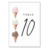 彼女はスクープされてブライダルシャワーフラット テーブルナンバー (裏面)