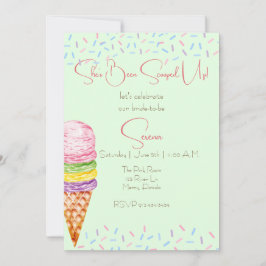 彼女はスクープブライダルシャワー 招待状