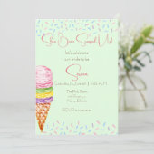 彼女はスクープブライダルシャワー 招待状 (スタンド正面)