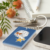 彼女はスターレトロスタイル キーホルダー (正面右)