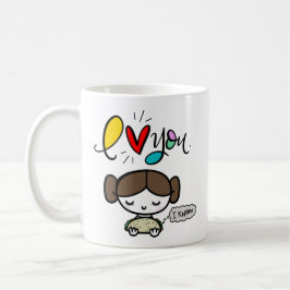 彼女はタコスが大好きで、手文字 コーヒーマグカップ