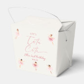 彼女はツチュカワイバレリーナ2nd誕生日パーティー フェイバーボックス (裏面サイド)