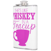彼女はティーカップのフラスコのウィスキーのようです フラスク (左)