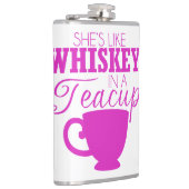 彼女はティーカップのフラスコのウィスキーのようです フラスク (右)