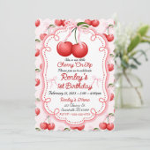 彼女はトップさくらんぼコケットで小さいアウト 招待状 (スタンド正面)