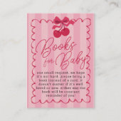 彼女はトップピンクブックスのベビーさくらんぼだ エンクロージャーカード (正面)