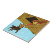 彼女はトトの耳をつかんだ タイル (側面)