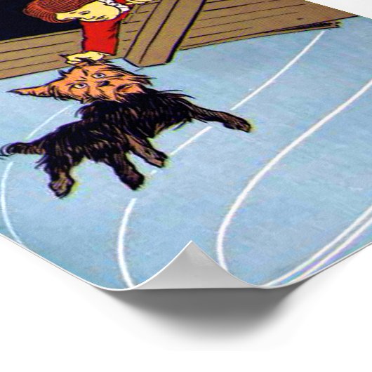 彼女はトトの耳をつかんだ ポスター (角)