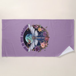 彼女はドラゴンだ ビーチタオル