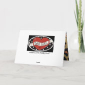 彼女はバラを持っていた カード (裏面)