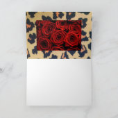 彼女はバラを持っていた カード (内部)