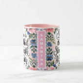 彼女はパーソナライズされたキリスト教の徒と装っている マグカップ (中央)