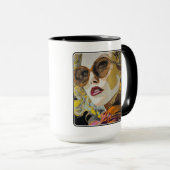 『彼女はピナ・コラーダ絵を描スが好き』 マグカップ (正面右)