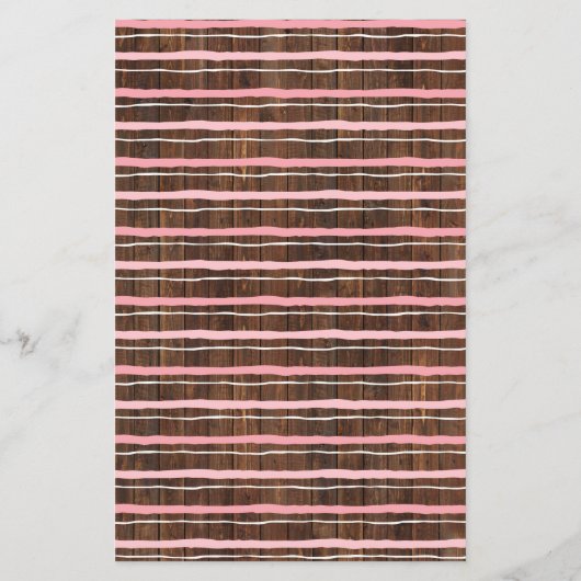 彼女はピンクの女性のカーボーイ赤ちゃんシャワーゲームカードはどこだった チラシ (裏面)