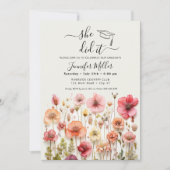 彼女はフローラ卒業党の発表をした シーズンカード (正面)