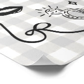 彼女はブハロウィーンのブライダルシャワーへようこそ ポスター (角)