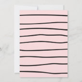 彼女はブハロウィーンのブライダルシャワーInvitatiを見つけた 招待状 (裏面)