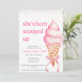 彼女はブライダルシャワーの招待状をスクープされた 招待状 (スタンド正面)