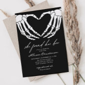 彼女はブーのハロウィーンブライダルシャワーを見つけた 招待状