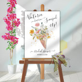 彼女はブーケブライダルシャワーをスクープされた ポスター