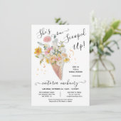 彼女はブーケブライダルシャワーをスクープされた 招待状 (スタンド正面)