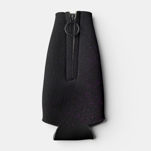 彼女はブーブブラックハロウィーンブライダルシャワーを見つけた ボトルクーラー (裏面)