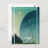 彼女はベア・ケイ・ニーセンにしっかりと寄り添った ポストカード (正面/裏面)