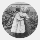 彼女はペニーを取得し、彼はキスを取得 ラウンドシール (正面)