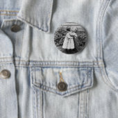 彼女はペニーを、彼得ますキスを得ます 缶バッジ (インサイチュ)