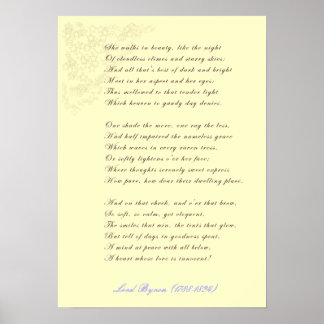 彼女はポスターで歩く美しい ポスター