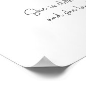 彼女はポスターウォールアートを着ている ポスター (角)