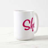 彼女はマグ コーヒーマグカップ (正面右)