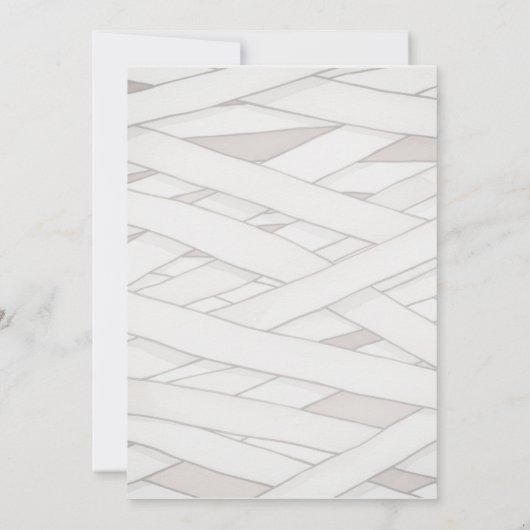 彼女はママのハロウィーンの赤ちゃんシャワーになる 招待状 (裏面)