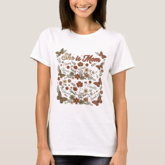 彼女はママ 強く 選ばれし 有能 Tシャツ