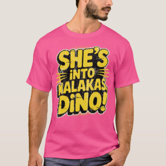 彼女はマラカスが好きだよ、ディノ! Tシャツ