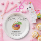 彼女はマーケットから離れてる ブライダルシャワー ペーパープレート (パーティー)