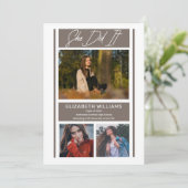 彼女はミニマルシンプル主義のGreige卒業した 案内状 (スタンド正面)