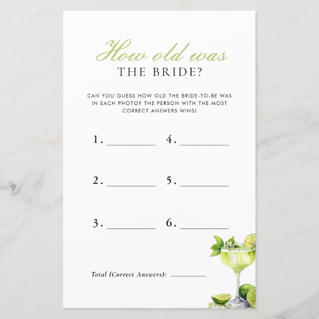 彼女はメキシコのフェスタブライダルシャワーゲームは何歳だった (正面)