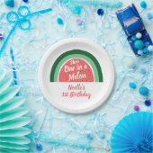 彼女はメロンの一つ、スイカの虹の誕生日 ペーパープレート (パーティー)