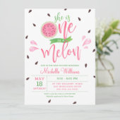 彼女はメロンの赤ちゃんシャワー招待状の一人だ 招待状 (スタンド正面)