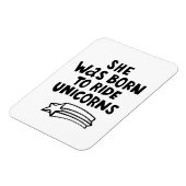 彼女はユニコ生まれンに乗ることになっていた マグネット (左側)