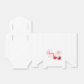 彼女はリボンが付いたチェリートップテントおもてなしボックスです フェイバーボックス (折り畳みなし)