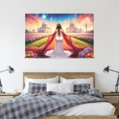 彼女はリーダーだ キャンバスプリント (インサイチュ (寝室))