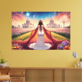 彼女はリーダーだ キャンバスプリント (インサイチュ (リビング))