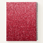 彼女はルビー大切の格言よりグリッター ノートブック (裏面)