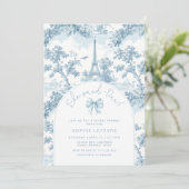 彼女はロマンチックフランスのなブライダルシャワーだ 招待状 (スタンド正面)